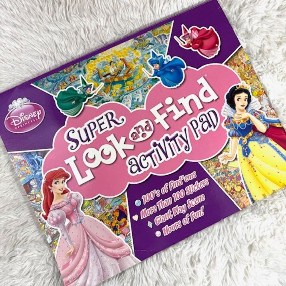 Disney Princess Super Look and Find Activity Pad